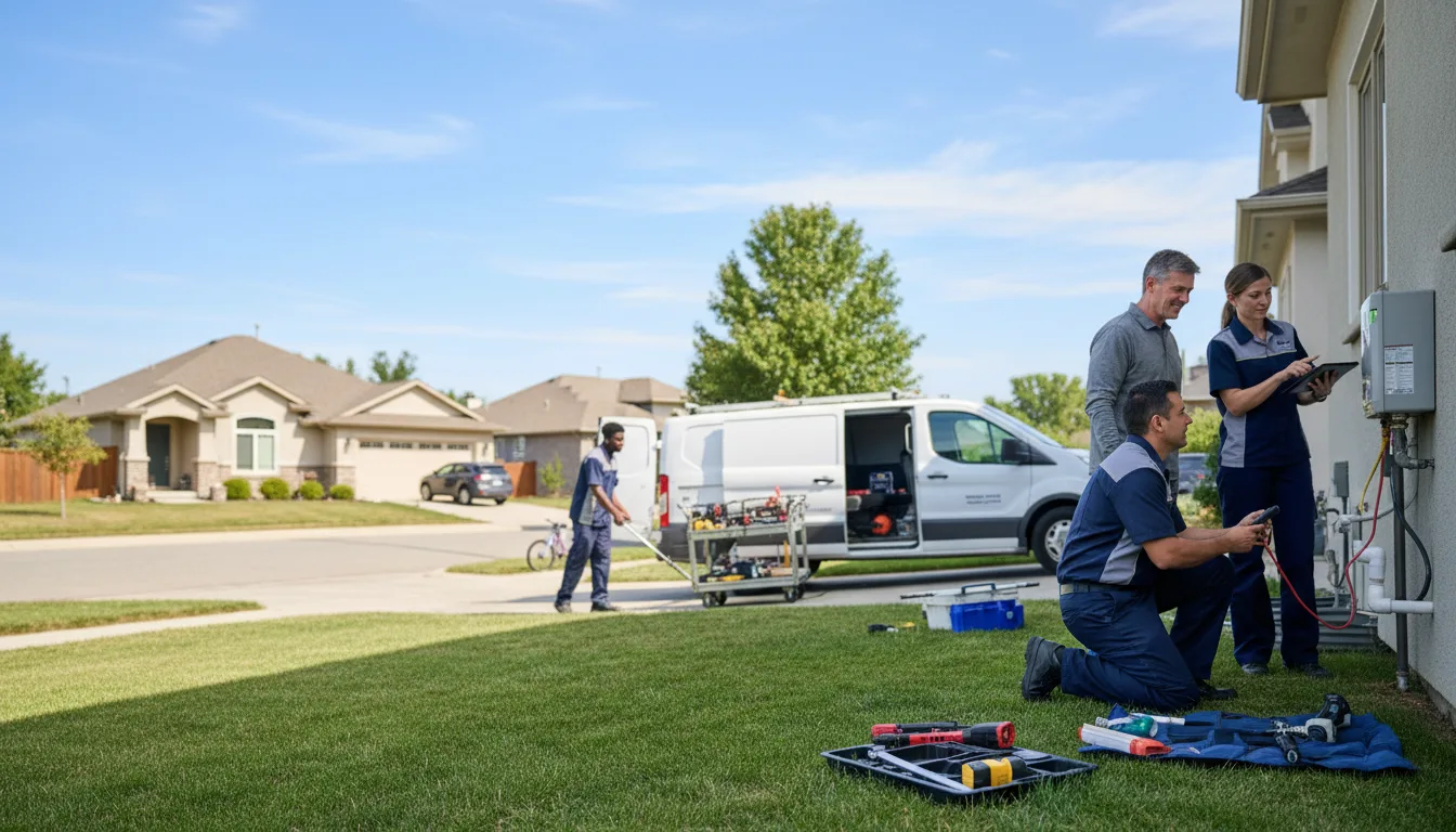 Tankless water heater service in Nunnelly, TN